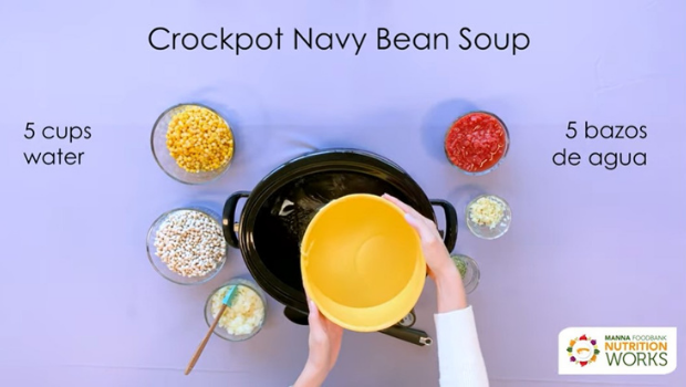 Nutrition Works: Crockpot Navy Bean Soup